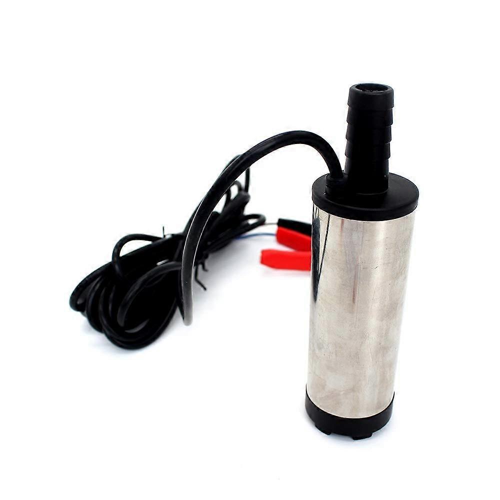 Water Pump Mini 12V 24V DC Submersible Pump For Diesel And Water, Stainless Steel Shell, 12 L/min Flow, Fuel Transfer Pump