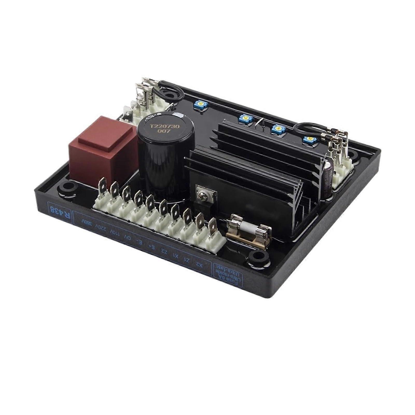 Voltage regulator controller R438 AVR generator automatic voltage regulator AC generator control board voltage regulator board R438AVR