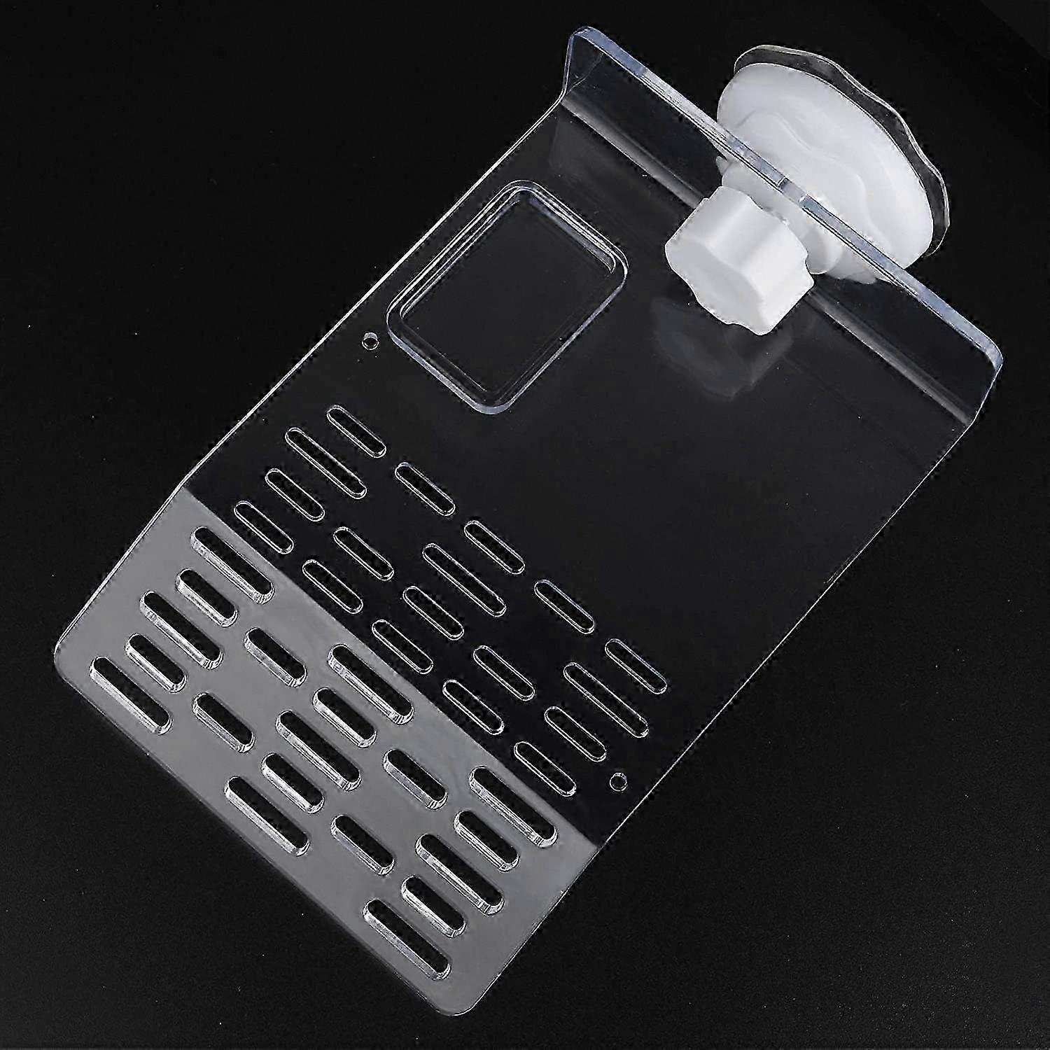 Turtle Basking Platform, Medium Size Transparent Aquarium Dock for Turtles