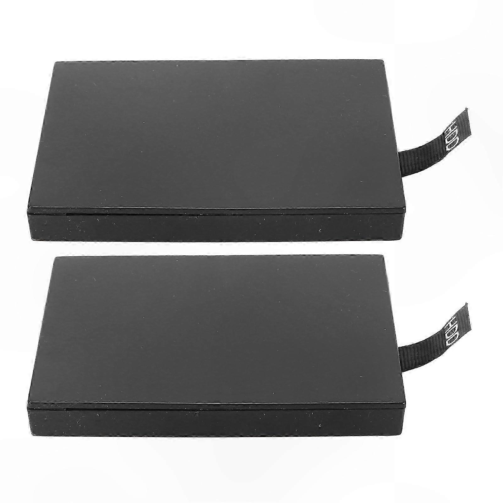 2-Pack Internal Hard Drive Enclosure for Gaming Console Slim Model HDD Case Shell Replacement
