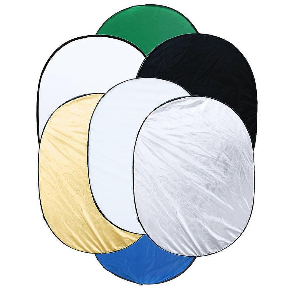 35.4 * 47.2"/90 *120cm 7 in 1 Portable Photography Studio Multi Photo Ellipse Collapsible Light Reflector