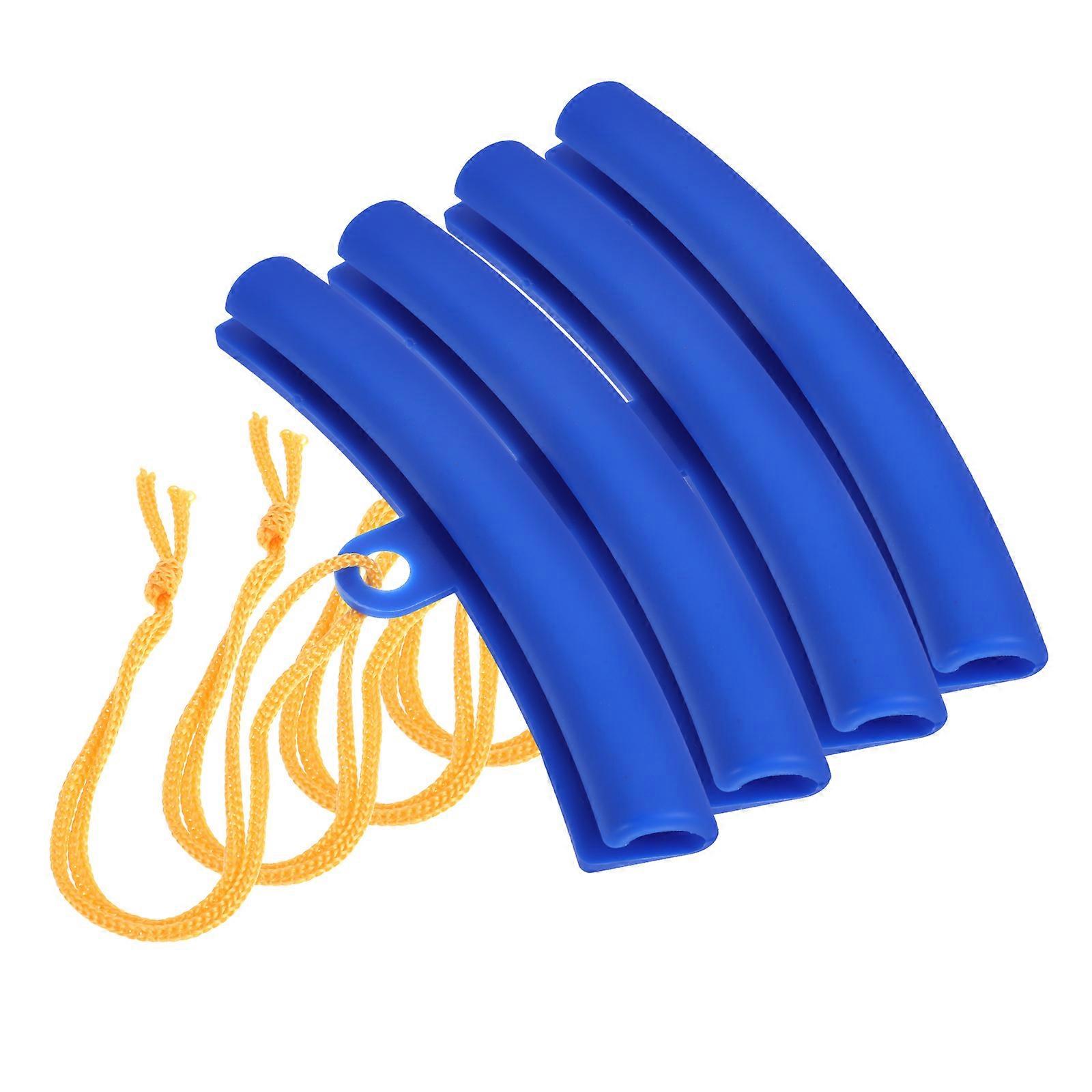 Wheel Rim Protector Set for Car Motorcycle Wheel in Blue with Wear-Resistant Feature 4Pcs