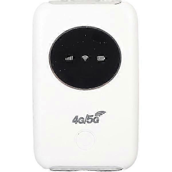4G LTE WiFi Modem, Unlocked 5G WiFi Mobile Hotspot WiFi Router with SIM Card Slot and Micr