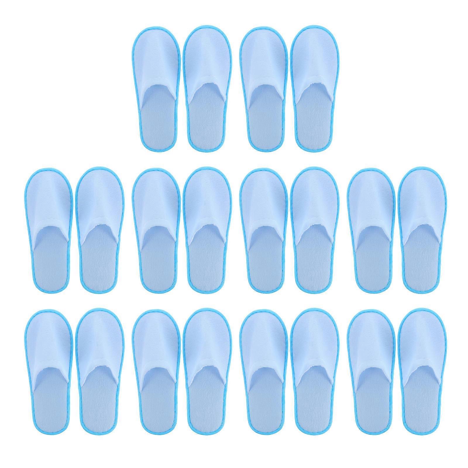 Home Use Slippers Disposable Guest Use Hotel Fabric Comfortable Durable Warm Non-Slip 10pairs