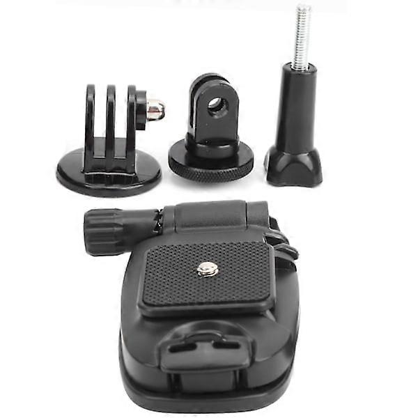 Action Camera Backpack Clip Adapter Quick Release Mount Adjustable Angle for OSMO Pocket 2