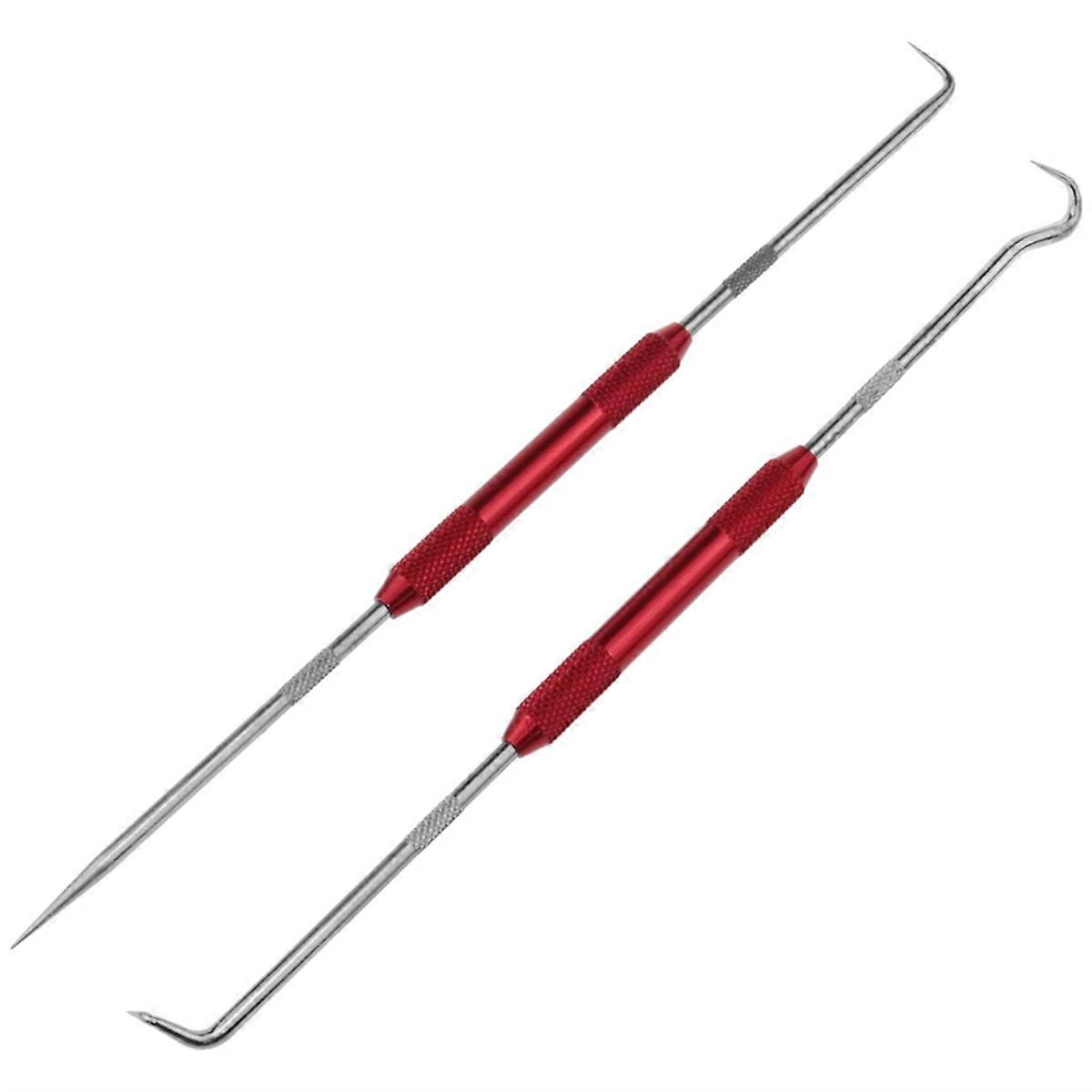 Dubbelspetsad skrapa i metall, krok och plockset, 45 grader, 90 grader, spetsigt märkesverktyg för snickare