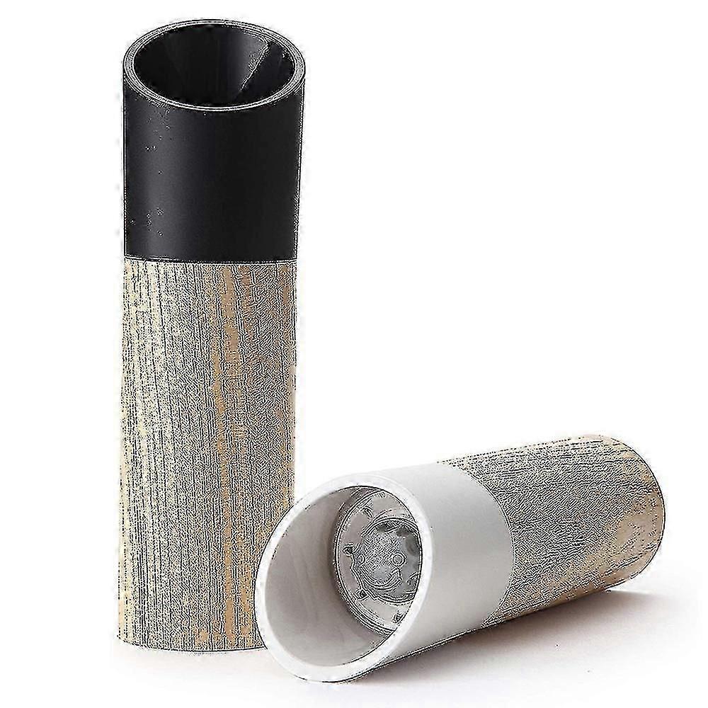 2pack Stainless Steel Thumb Push Mini Salt And Pepper Mill Grinder Set