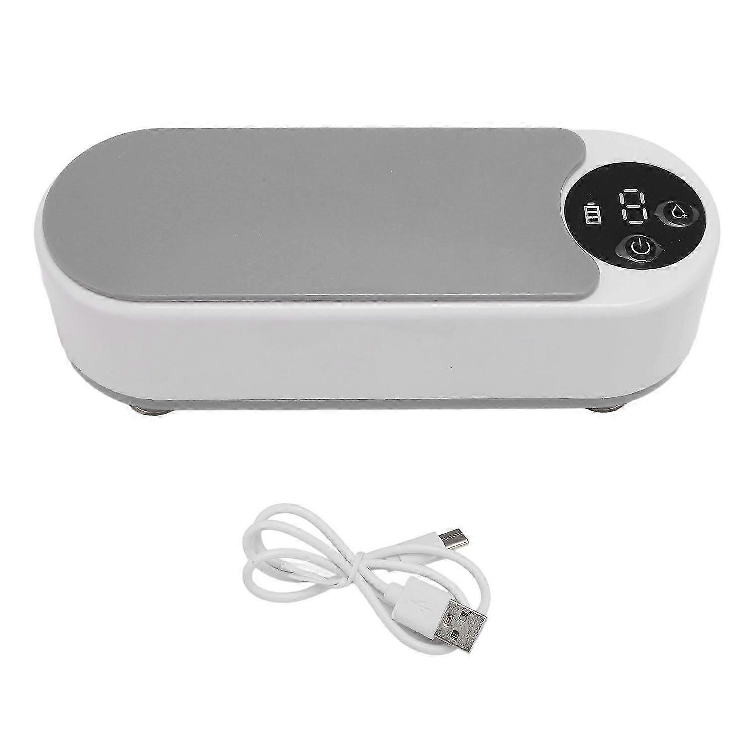 Jewelry Cleaner Machine 2 Speed Adjustable Vibration Professional LCD Display Eye Classes Cleaner Ma