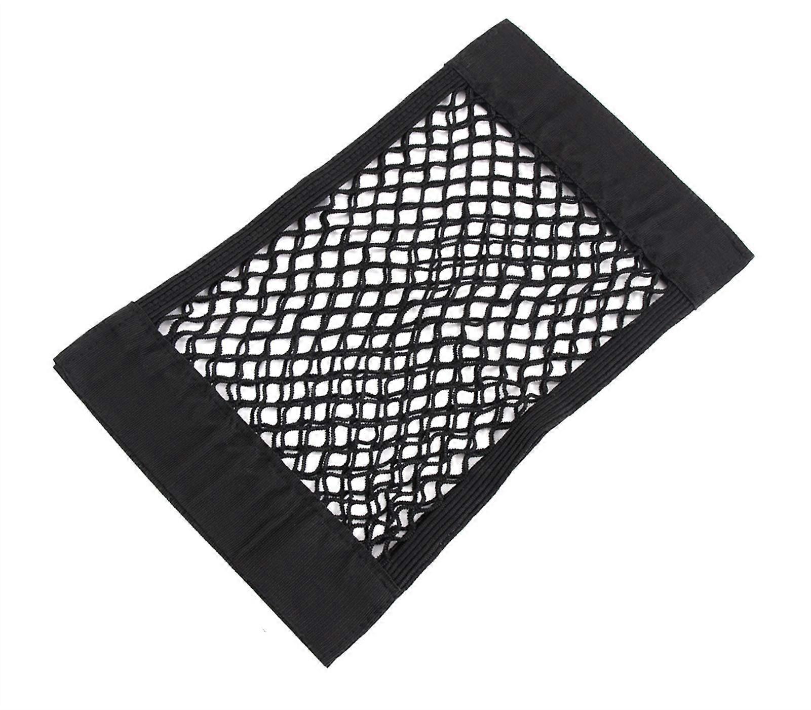 Net Elastic Nylon Mesh Storage Organizer Car Back Seat Trunk 40x25 Cm, 2Pack, Nylon Mesh Net Bag Auto Organizer