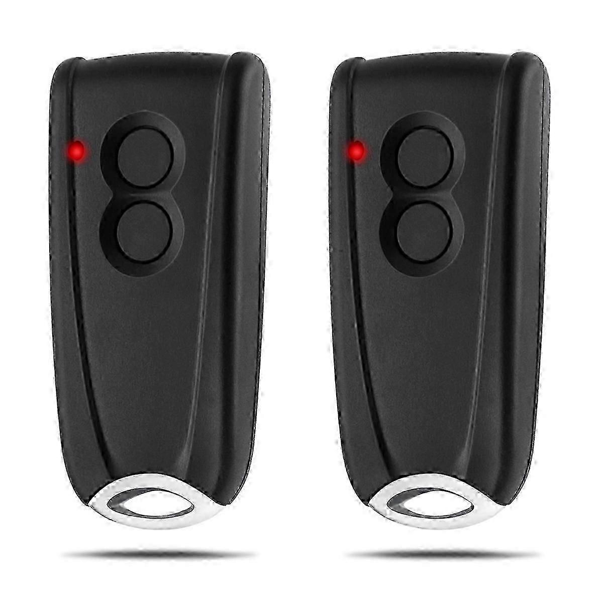 2 Stück Garagenöffner Fernbedienung für EcoStar RSC2-433 RSE2-433, RSZ1-433, Tor Handheld Mitter f