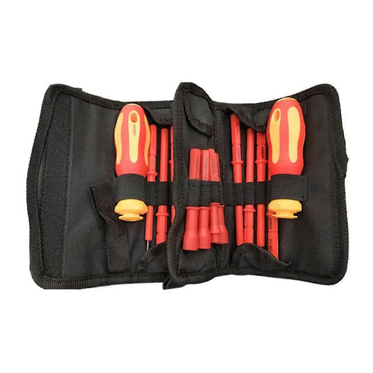 Insulated Electrician Screwdriver Set Magnetic Replaceable Screwdriver Household Appliance Repair Tools