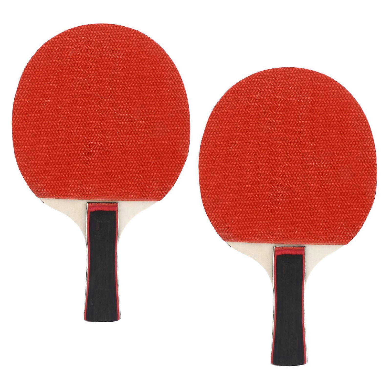Table Tennis Paddle Set with 2 Rackets 3 Balls 25x14.7cm Kit