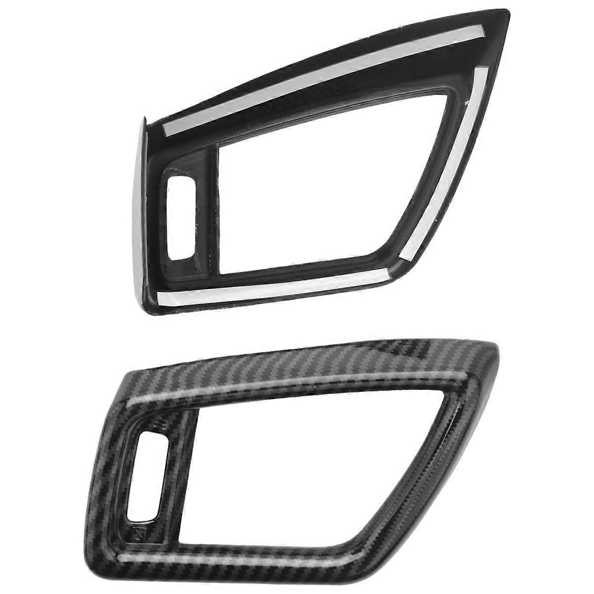 5Pcs/Set Car Console Air Conditioning Vent Outlet Trim Cover for T32 J11 2014-2020 Frame