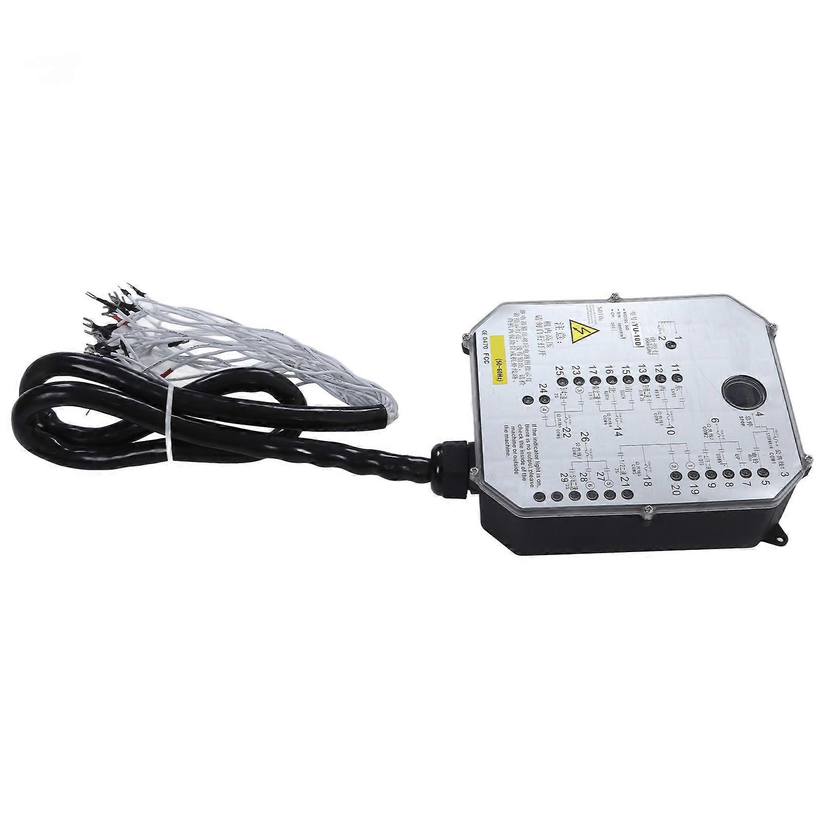 Industrial Remote Control Single Handle Crane Transmitter Receiver 220V Waterproof