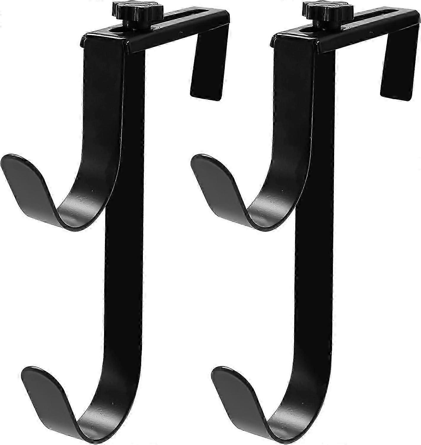 2025 Latest Model Adjustable Aluminum Pool Pole Hanger,Pool Fence Hooks for Pool Poles, 2pcs