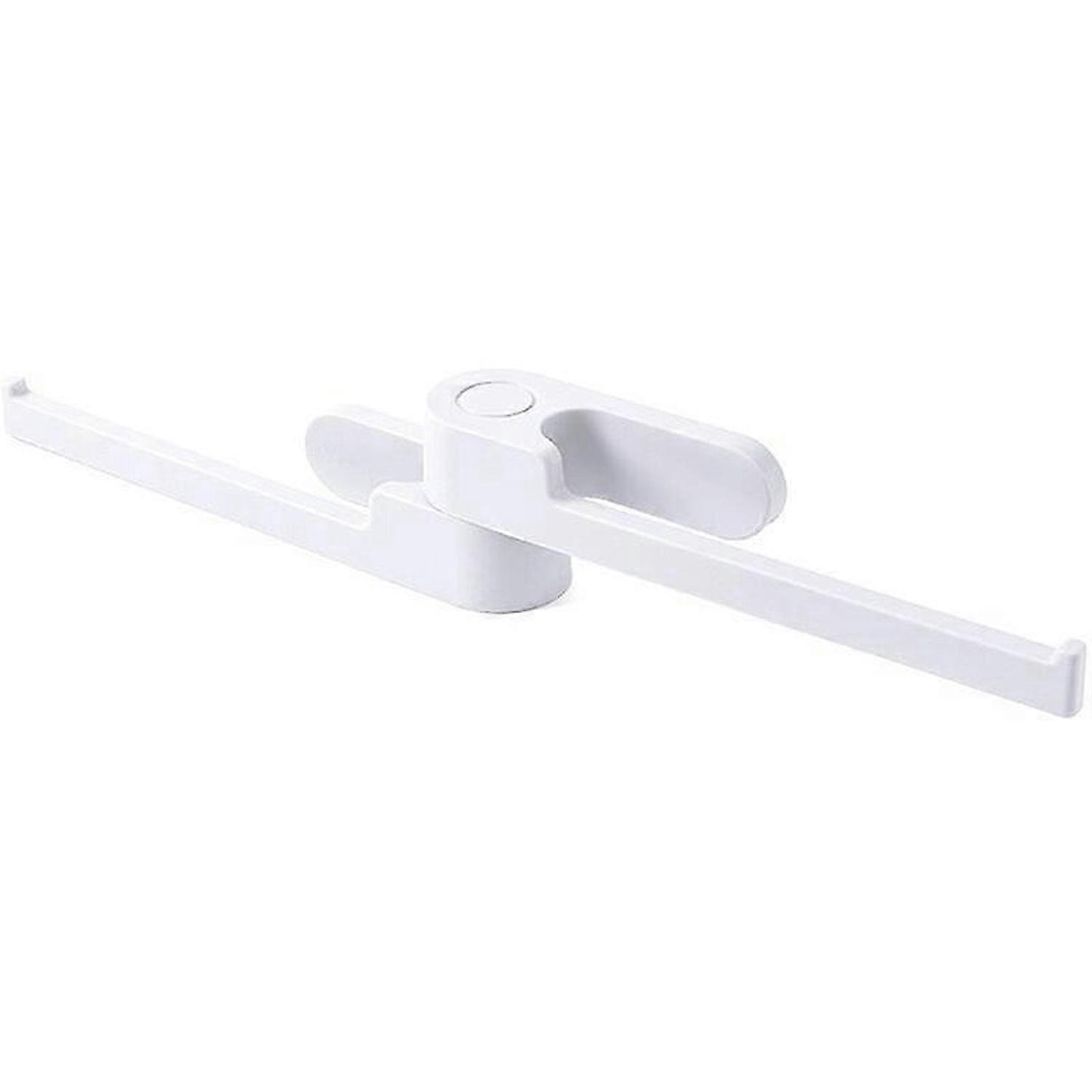 Multifunctional balcony holder organizer, white