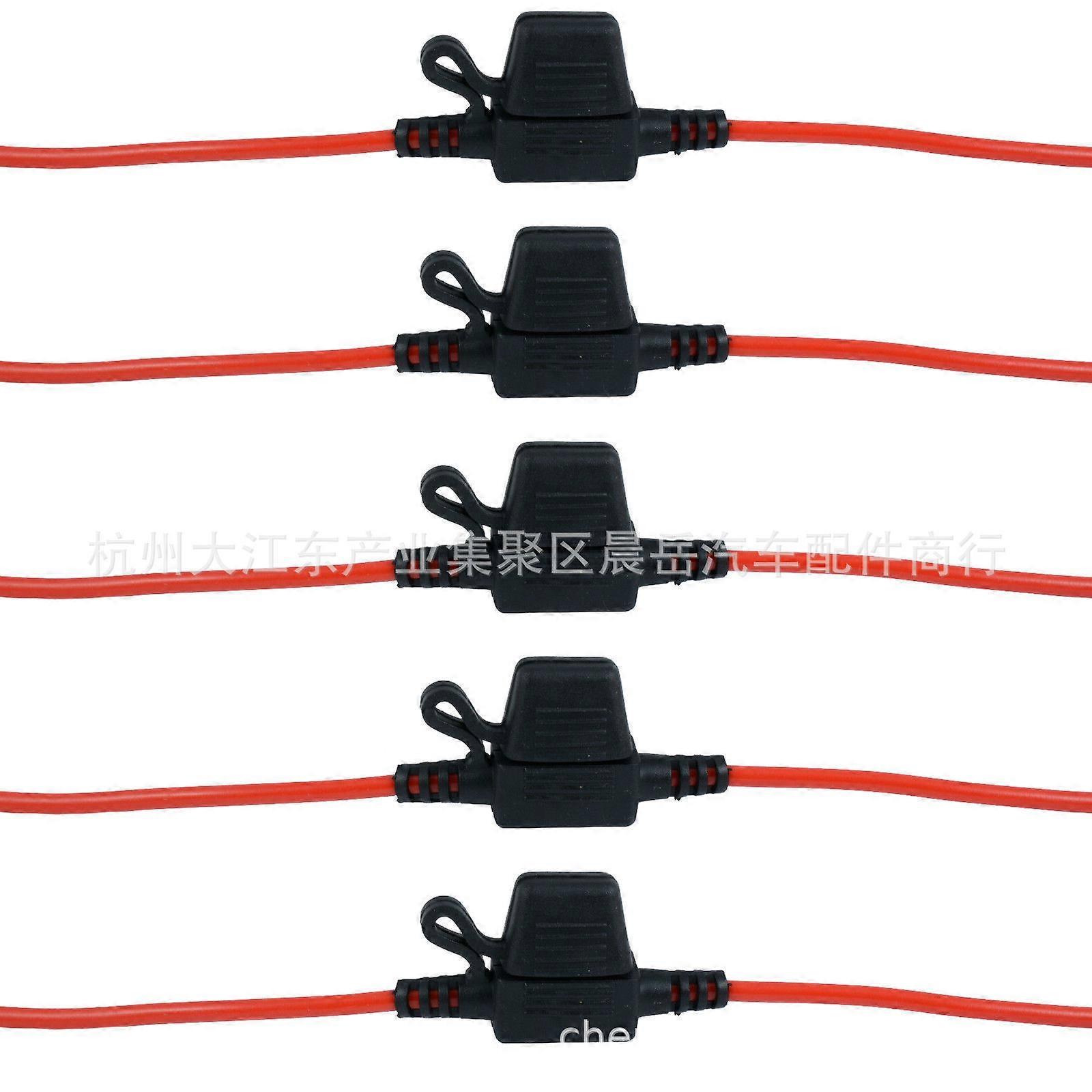 5-delige set van 12V 30A zekeringhouder~0554