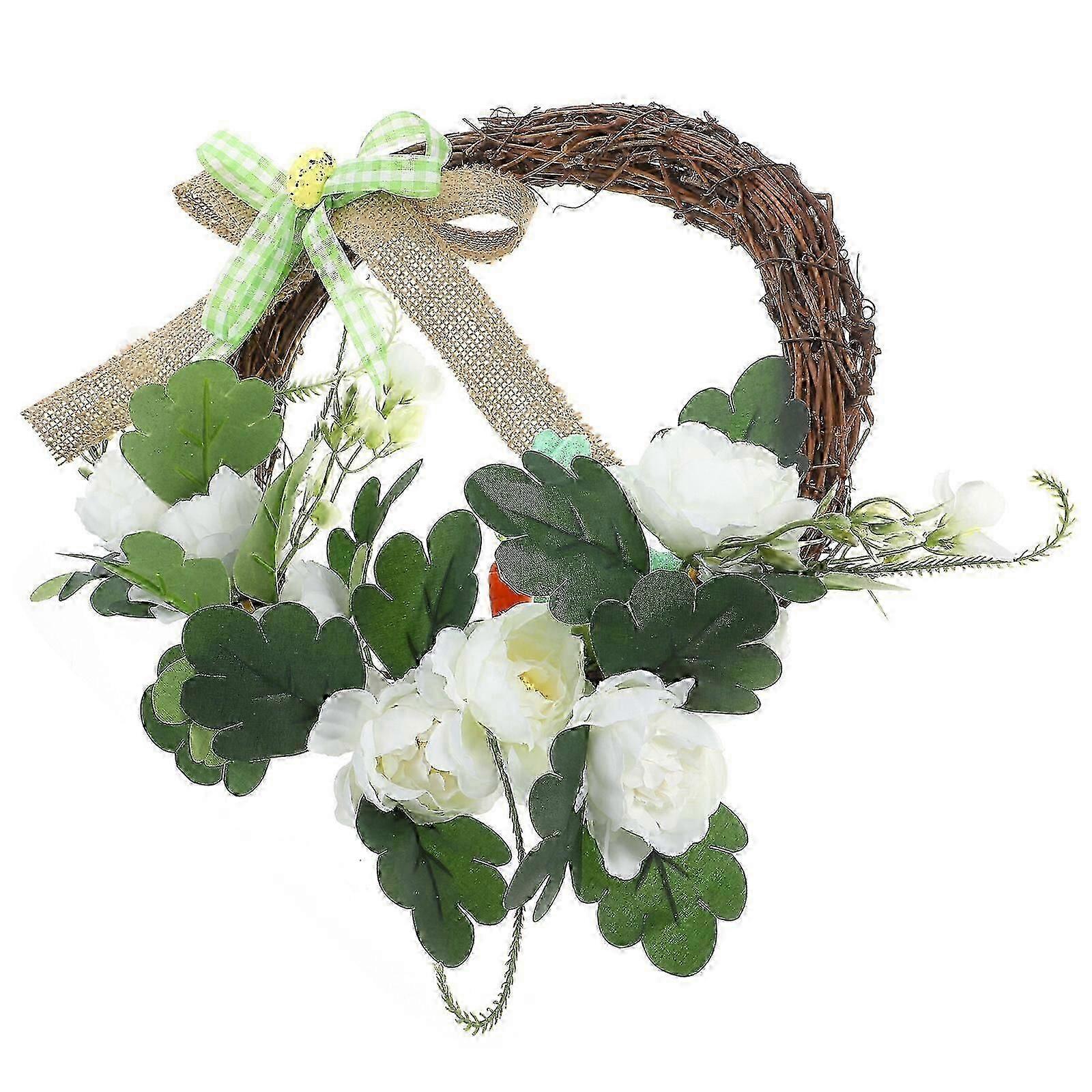 Easter Floral Wreath Front Door Hanging Wreath Easter Wreath Easter Decoration