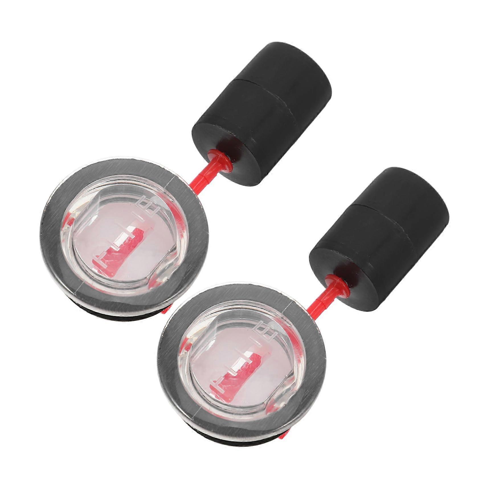 Fuel Level Meter 2Piece Set For Generators Automotive Fuel Gauge Replacement Generator Tank Indicator