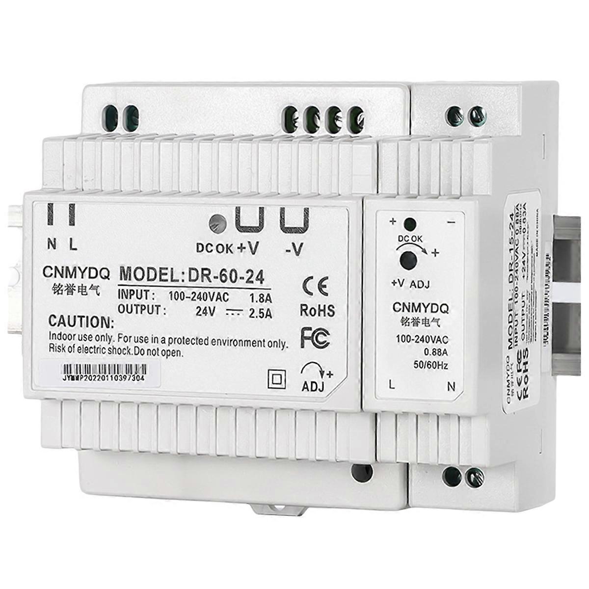 Switching Power Supply Single Output DC 24V DIN Rail Switch Power