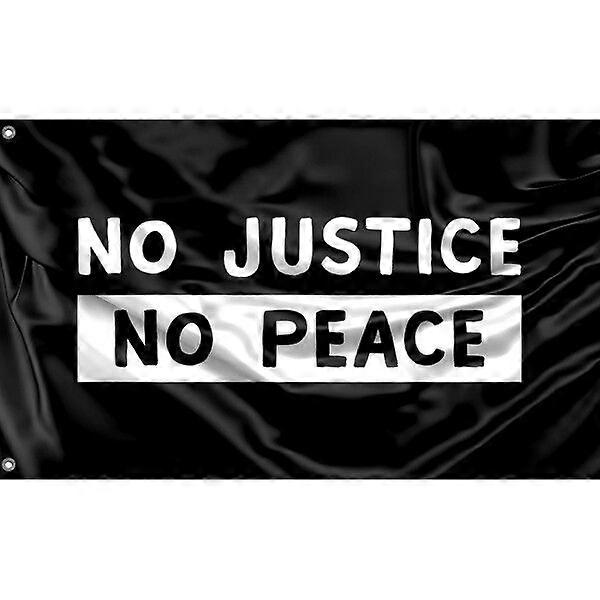 No JusticeNo Peace Flag Pattern 019