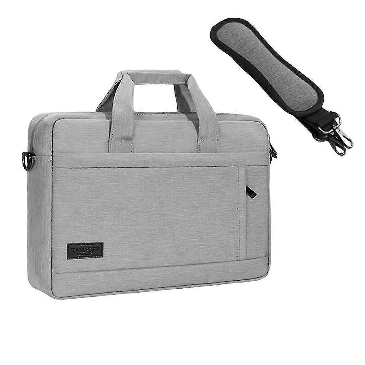 Laptop Bag Notebook Sleeve Case Business Computer Bag Gray