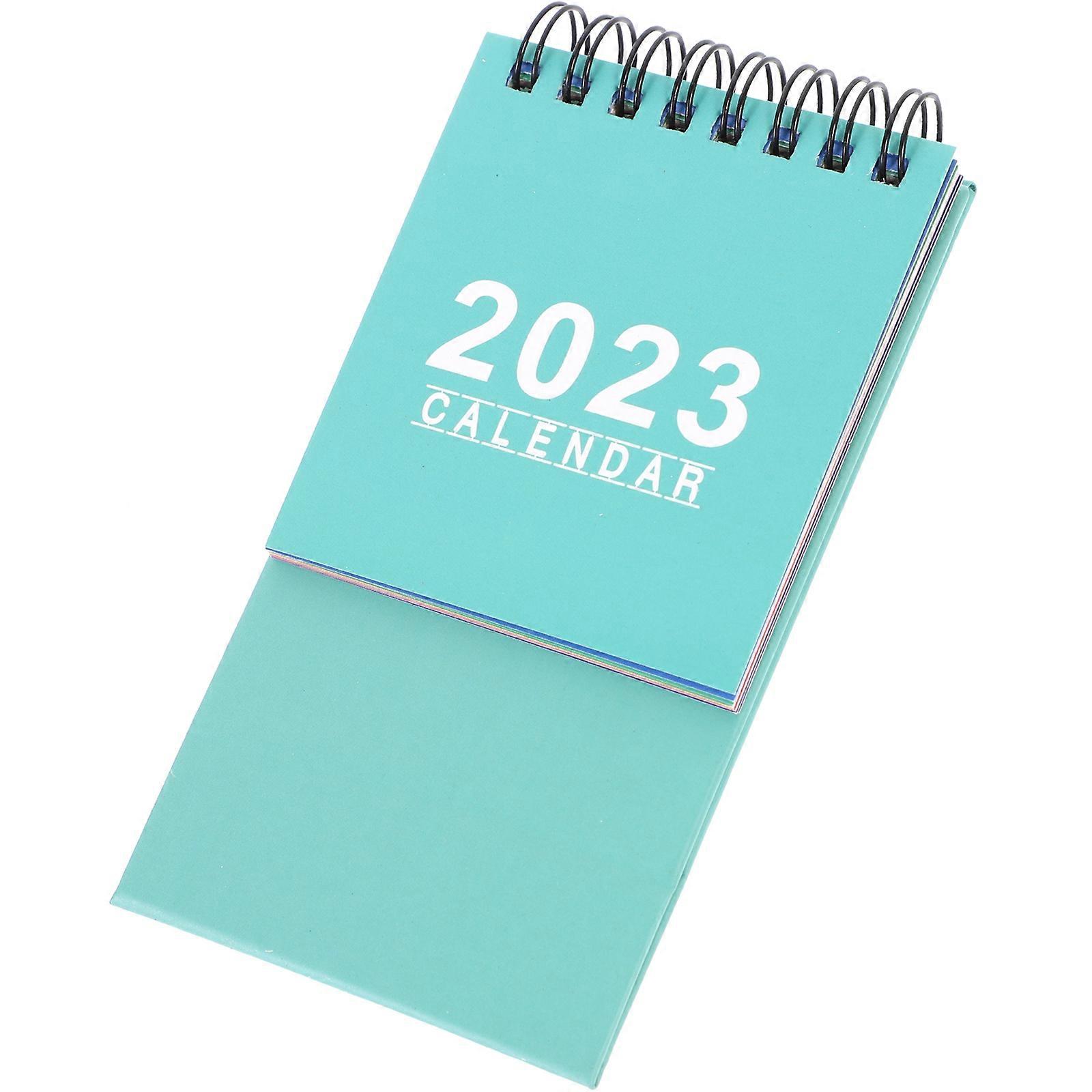 Standing Table Calendar Small Desk Calendar for Daily Use 3Pcs Set