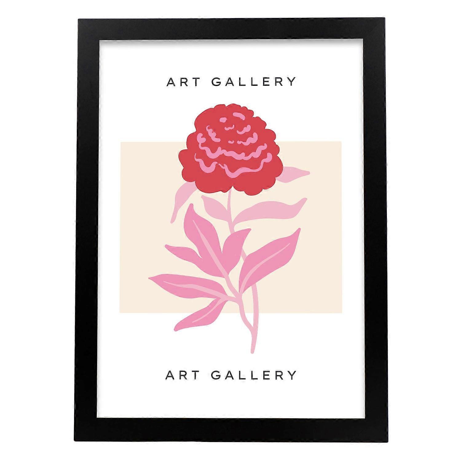 Affiche fleur de camélia