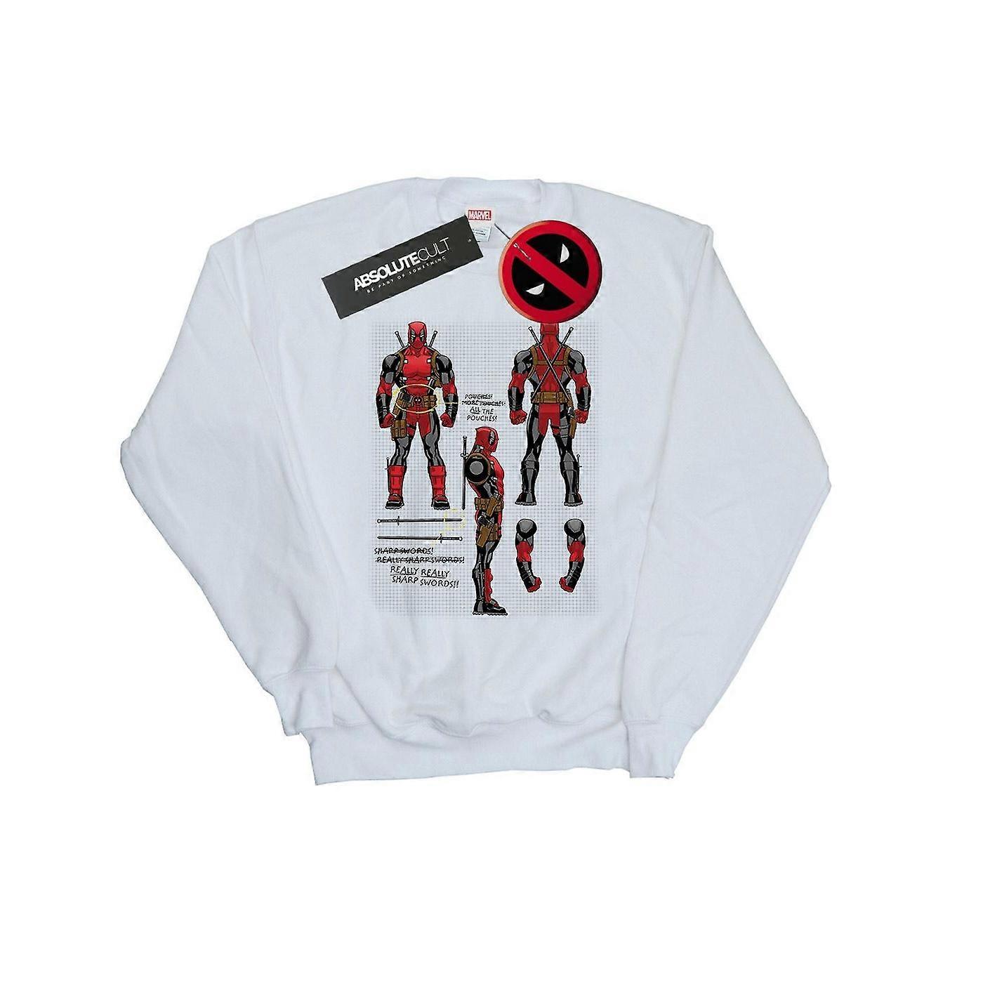 Marvel Dam/Dam Deadpool Actionfigur Planer Tröja