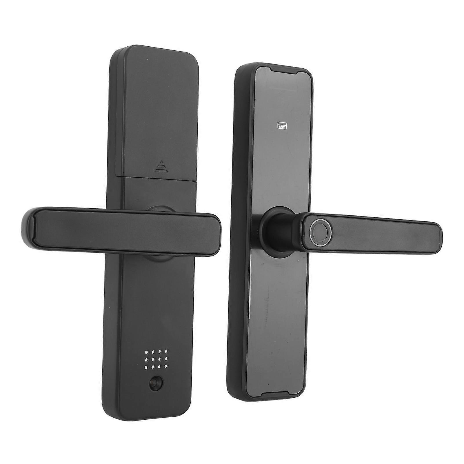 Smart Fingerprint Lock for Wooden Door with Card & Password