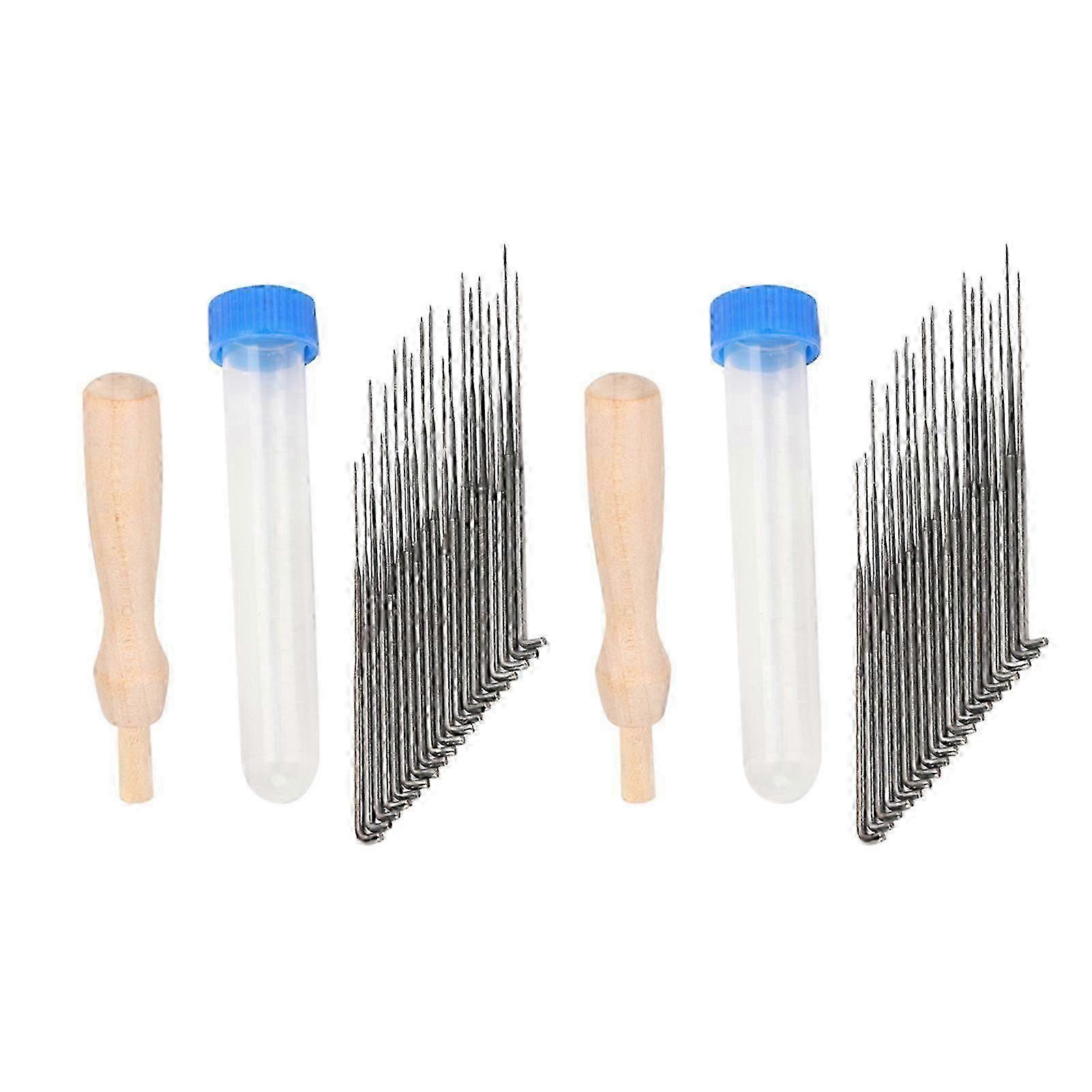 מחטי ליבוד חומר DIY ביצוע כלי לבד צמר אביזרי רקמה גמישים