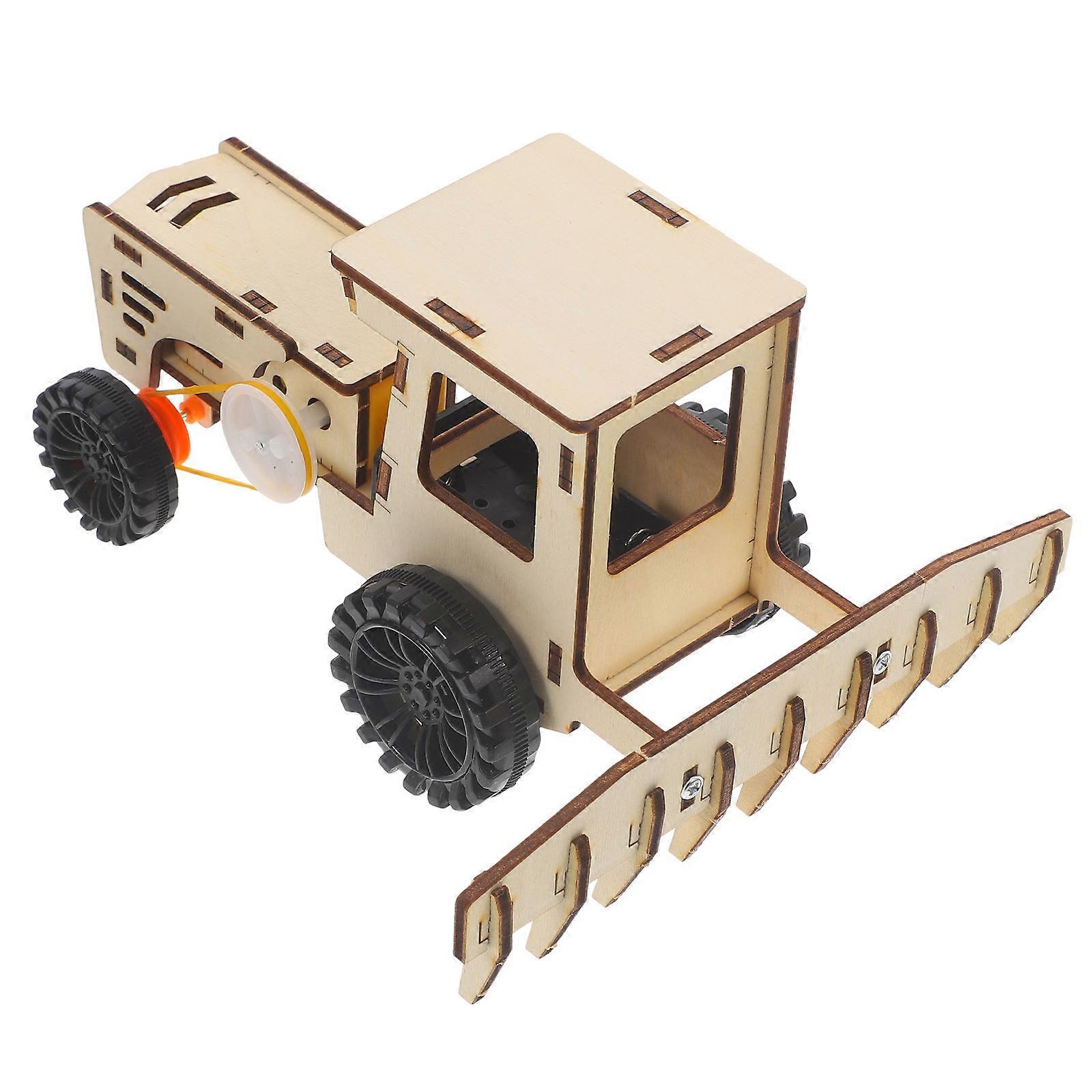 Assembly Wood Cultivator DIY Science Experiment Toy 1Set