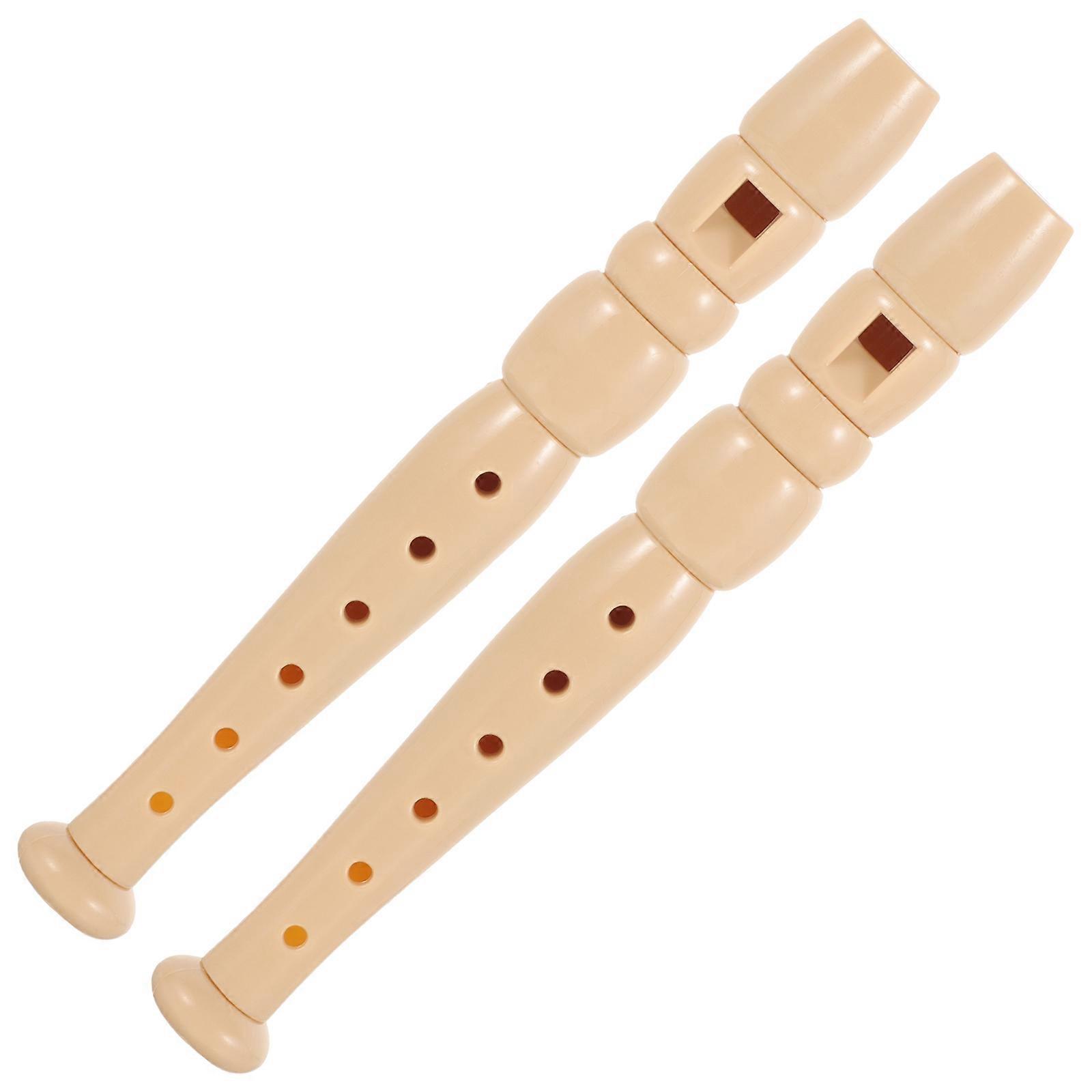 Portable Beginner Clarinet Plastic Flute for Kids 8Pcs Professional Set