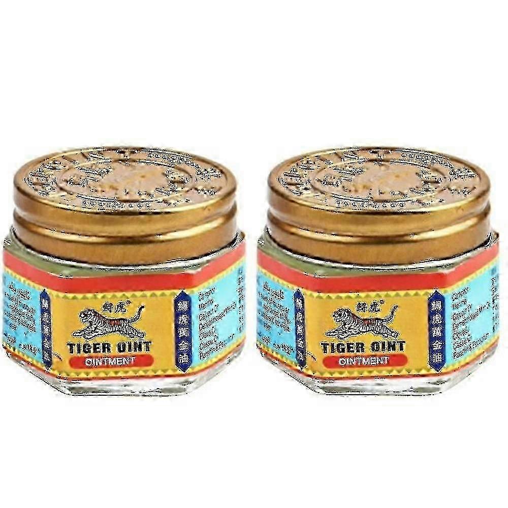 2pcs White Tiger Balm Herbal Massage Oil