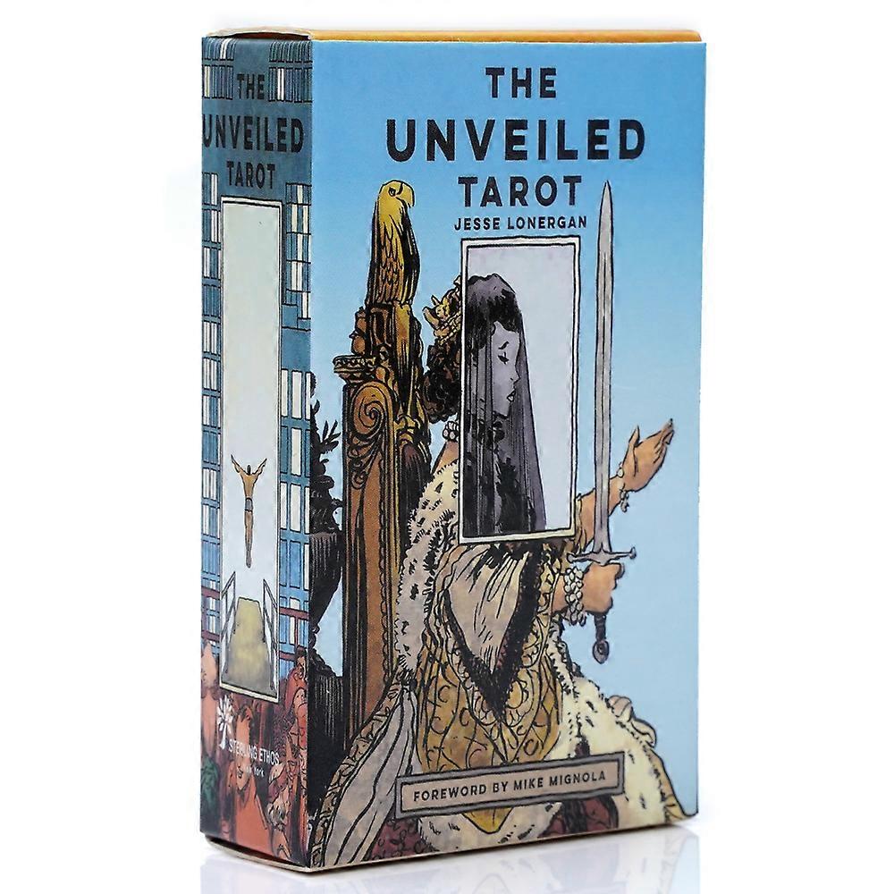 Le jeu de tarot dévoilé par Jesse Lonergan Illustré ensemble de cartes avec préface de Mike Mignola Conception artistique unique pour Tarot Enthusi
