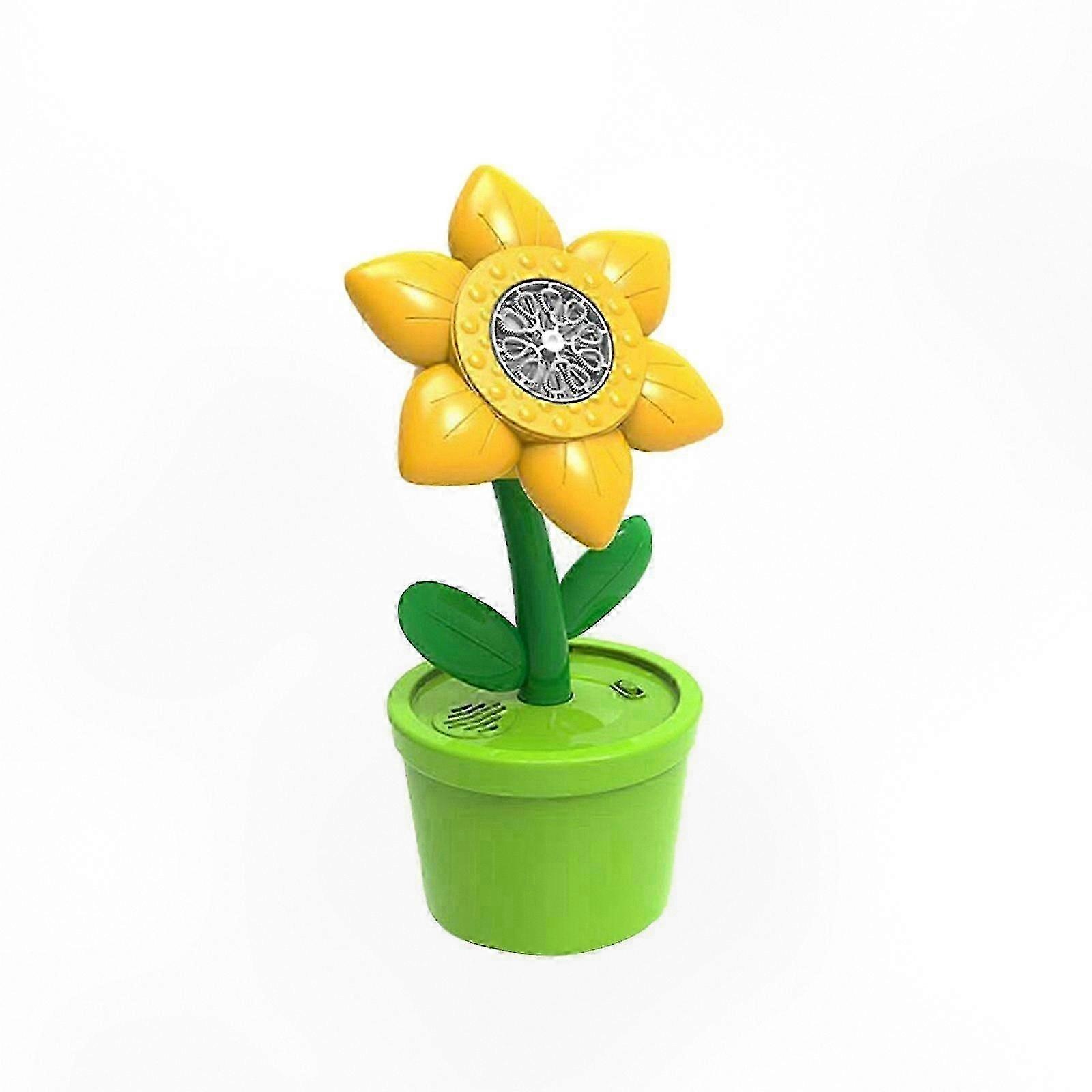 Flower-Shaped Bubble Machine for Parties and Outdoor Fun
