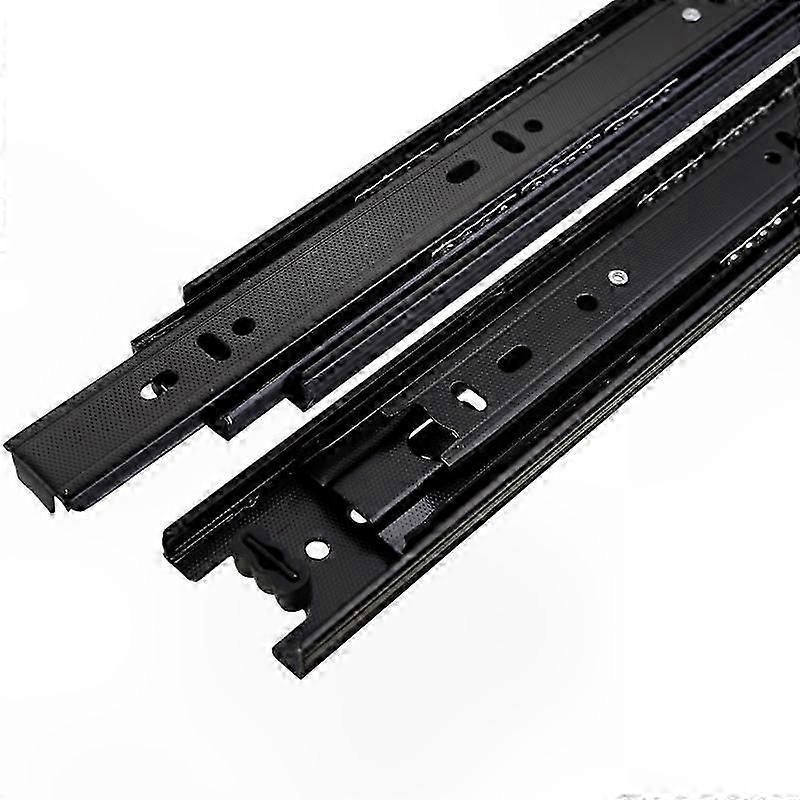 Durable 45mm Wide Steel Ball Bearing Drawer Slides for Heavy Loads