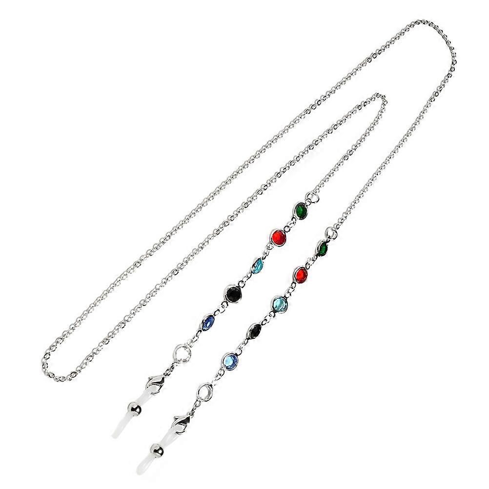 Silver Platinum Electroplated Eyewear Safety Strap for Hanging Use 1Pcs