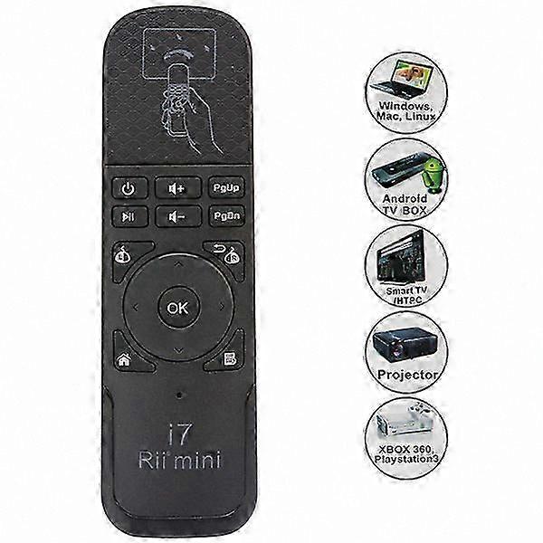 Mini Wireless Air Mouse Keyboard Remote for HTPC Android TV Box and Gaming Consoles