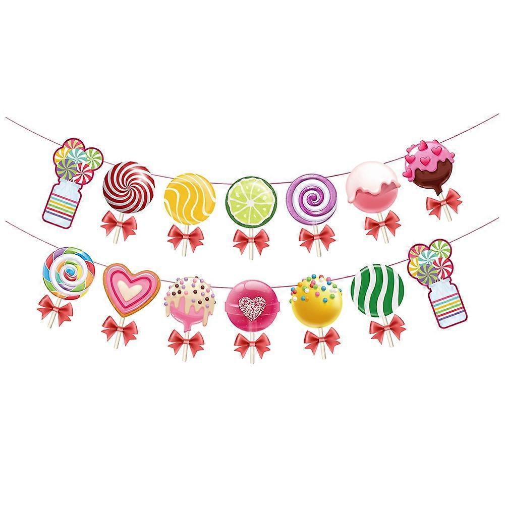  Party Decorations Set,Colorful Banner