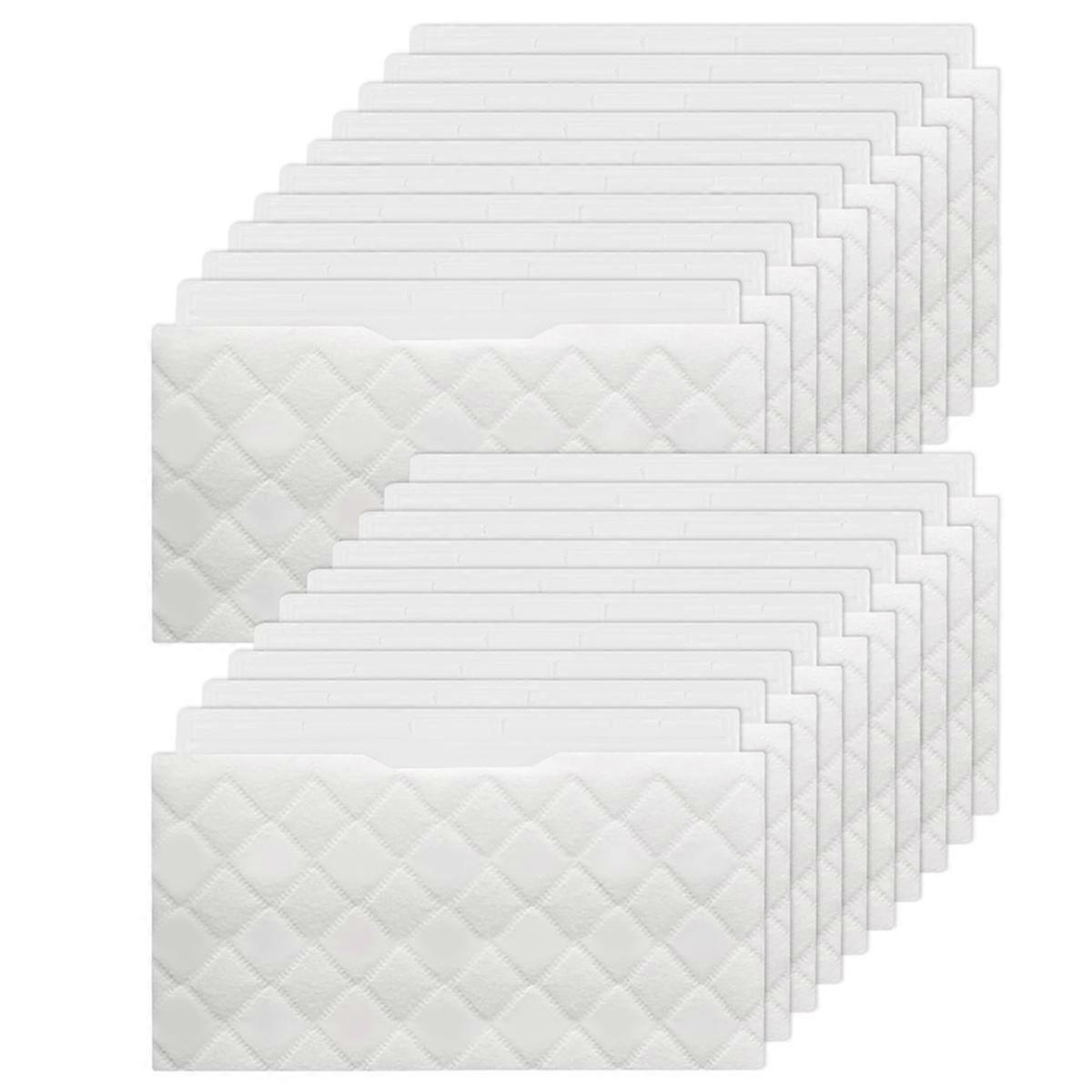 20 Pack Vac Mop Pads Refills for Vacmop Replacement Pads
