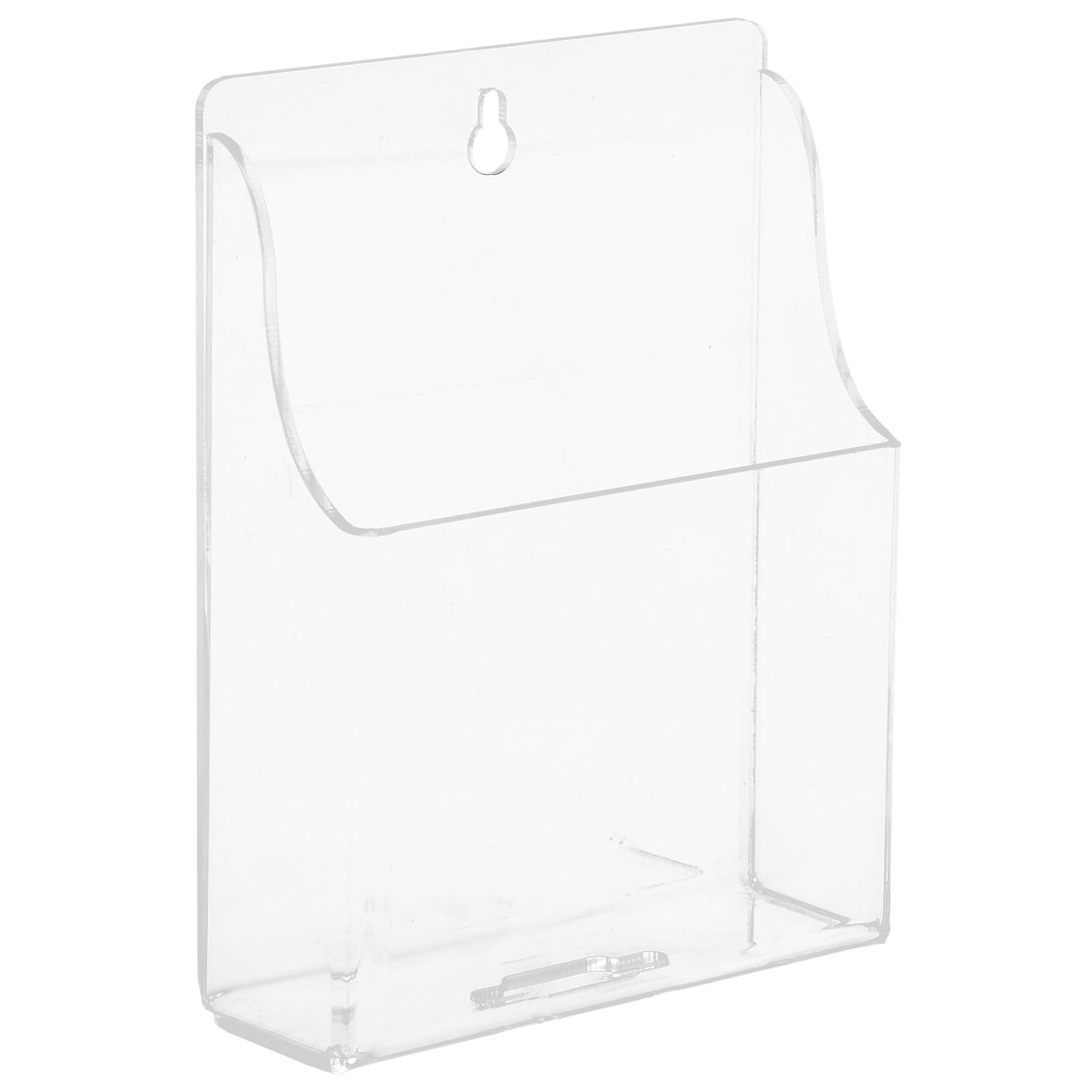Multi-Functional Storage Holder For Small Items Acrylic Wall Organizer 5Pcs