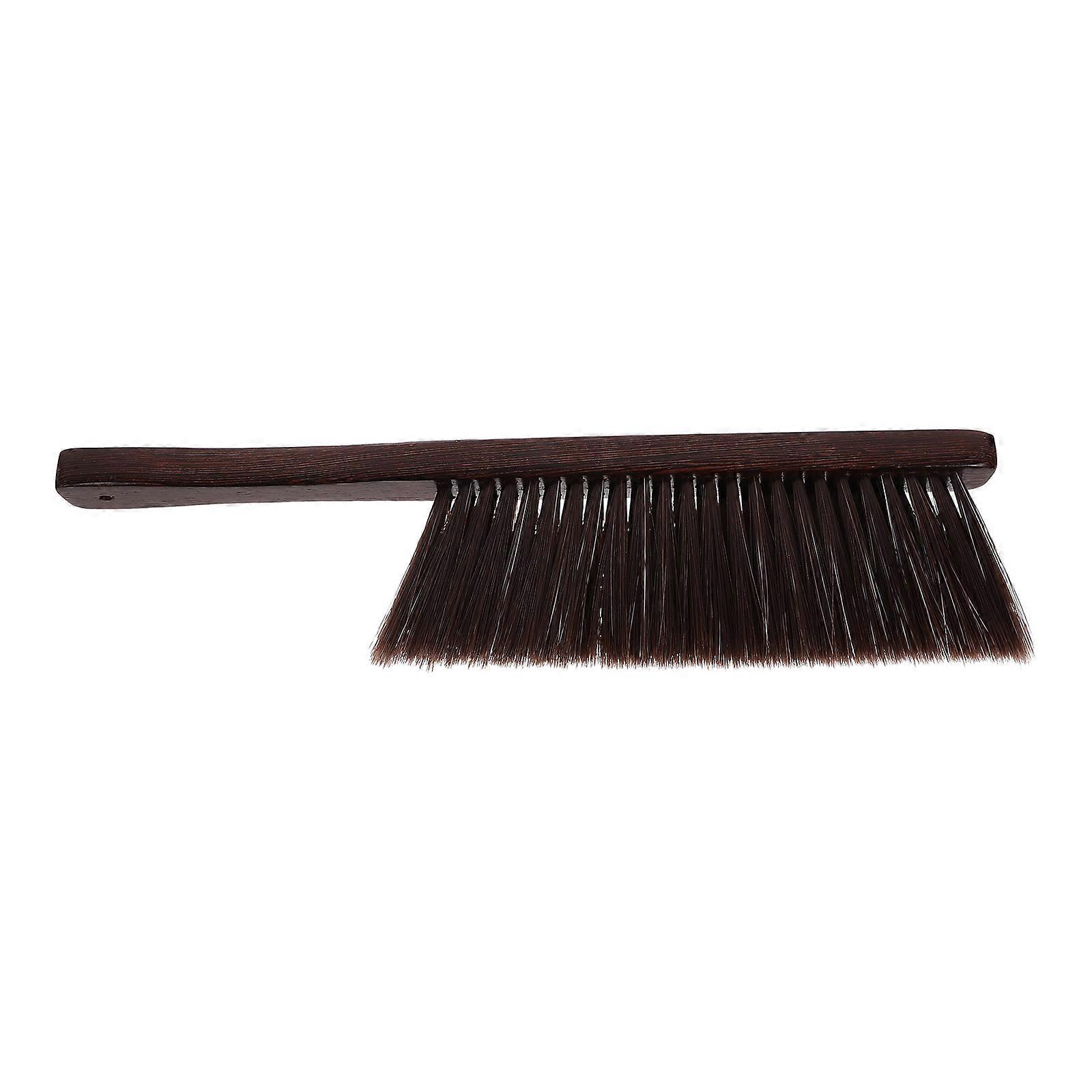Bed Brush Wooden Dust Brush for Cleaning Handheld with Long Handle