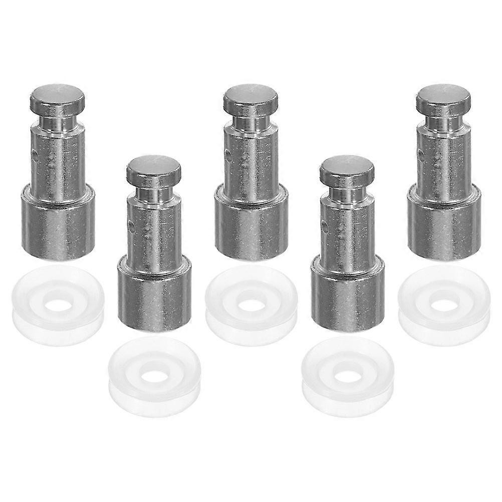 Electric Pressure Cooker Float Valve for Sealing 15Sets Silver Material