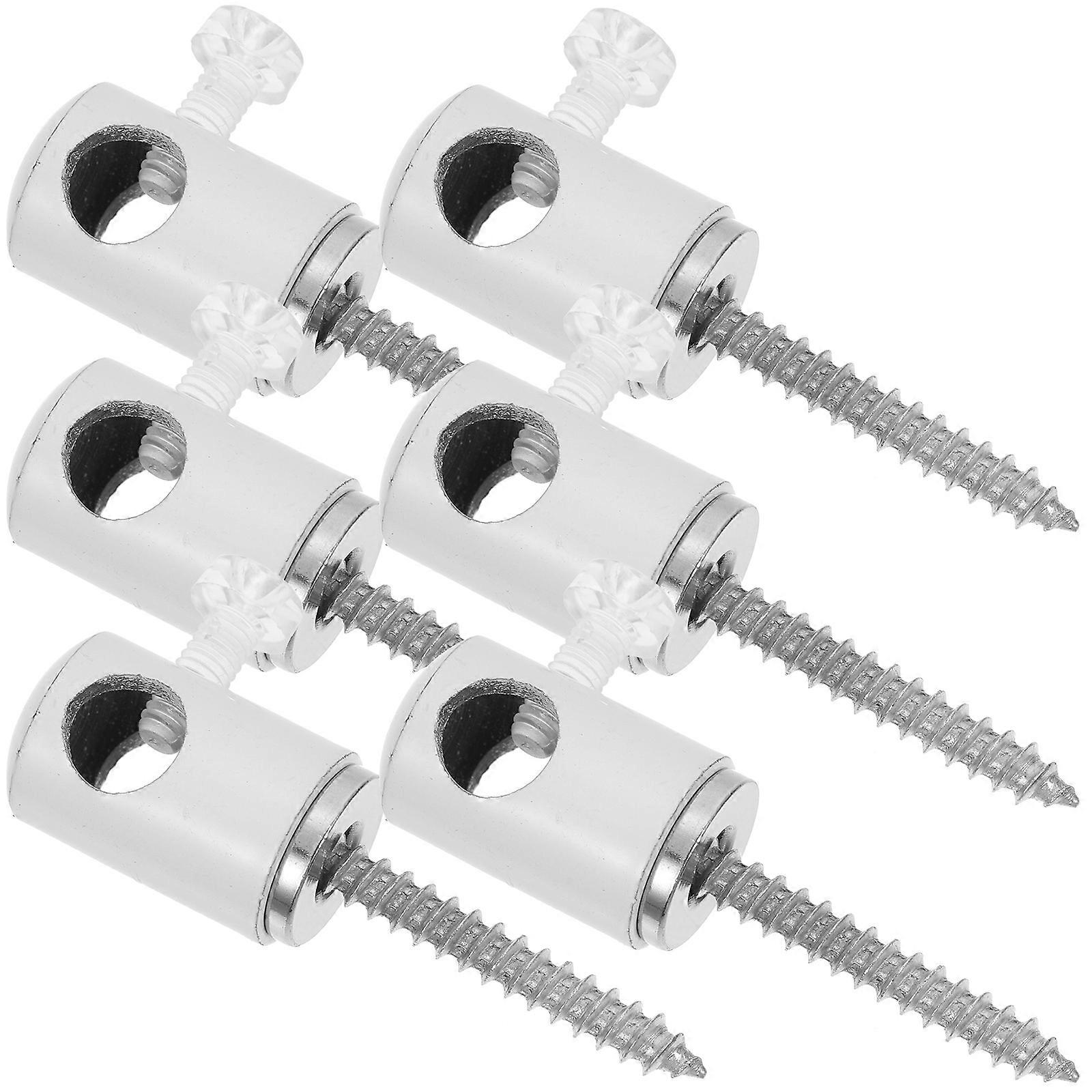 Ceiling Hook Swag Hook for Pendant Light Hanging 12Pcs White Metal