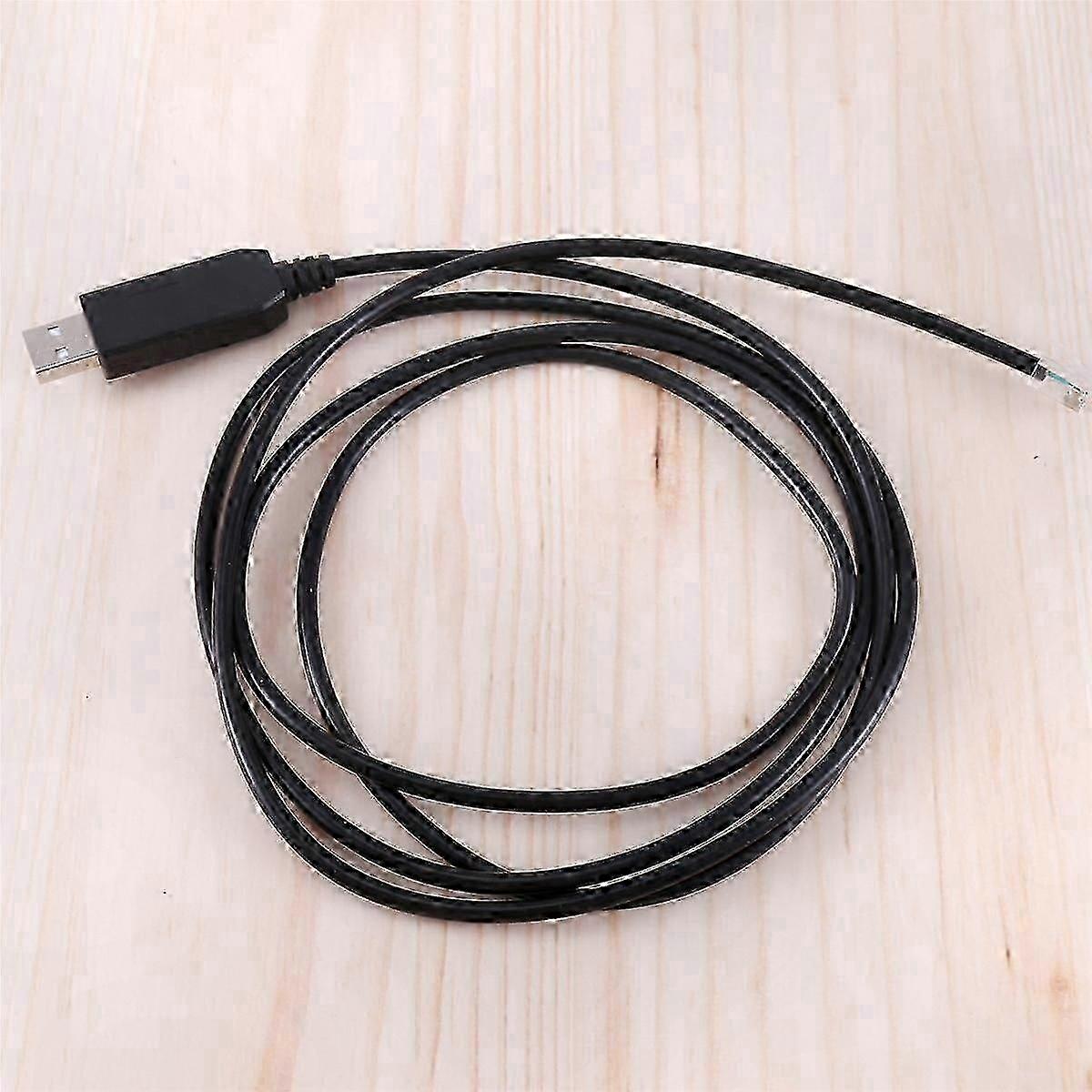 USB to RJ11 RJ12 6P4C Adapter Cable for Telescope Mount and PC Controller Connection
