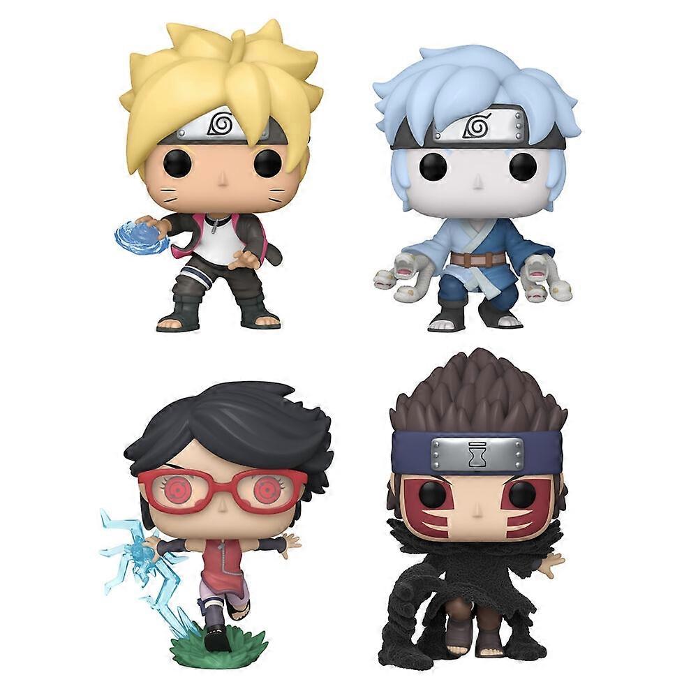 Boruto Exclusive POP Pack with 4 Collectible Figures