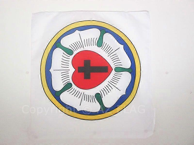 LUTHERANISM FLAG for a pole MARTIN LUTHER PROTESTANT FLAGS Model T 012