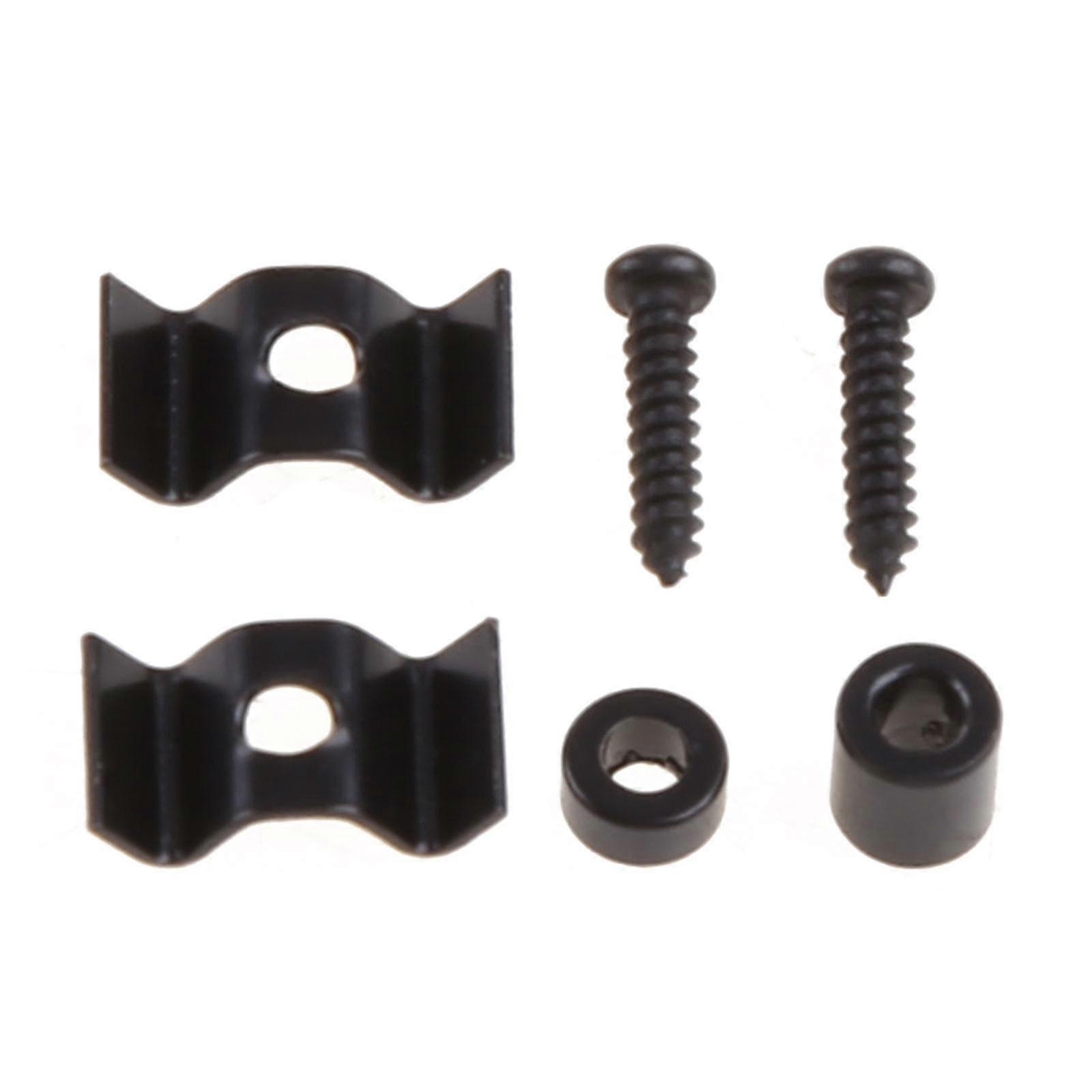 Pair of String Trees For Fender Start OR Guitar Parts Black Black