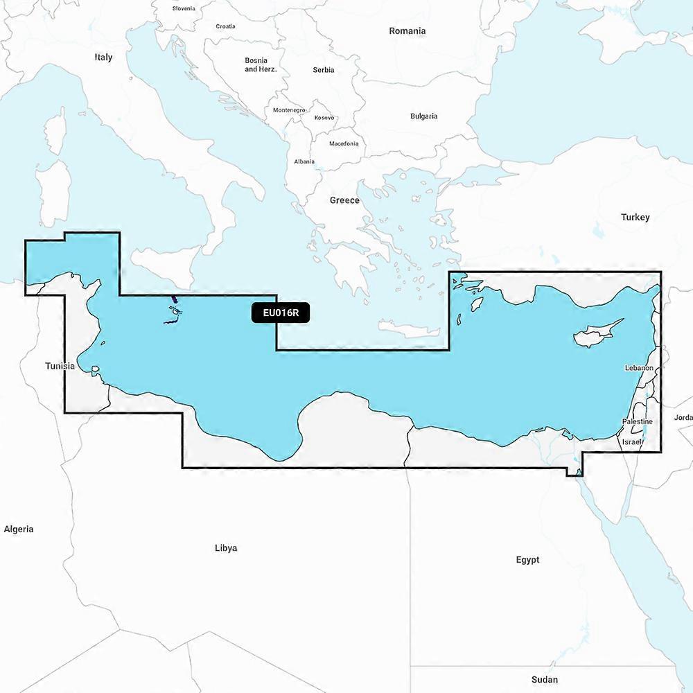 Garmin Navionics Vision+ Chart: Eu016r - Mediterranean Sea Southeast